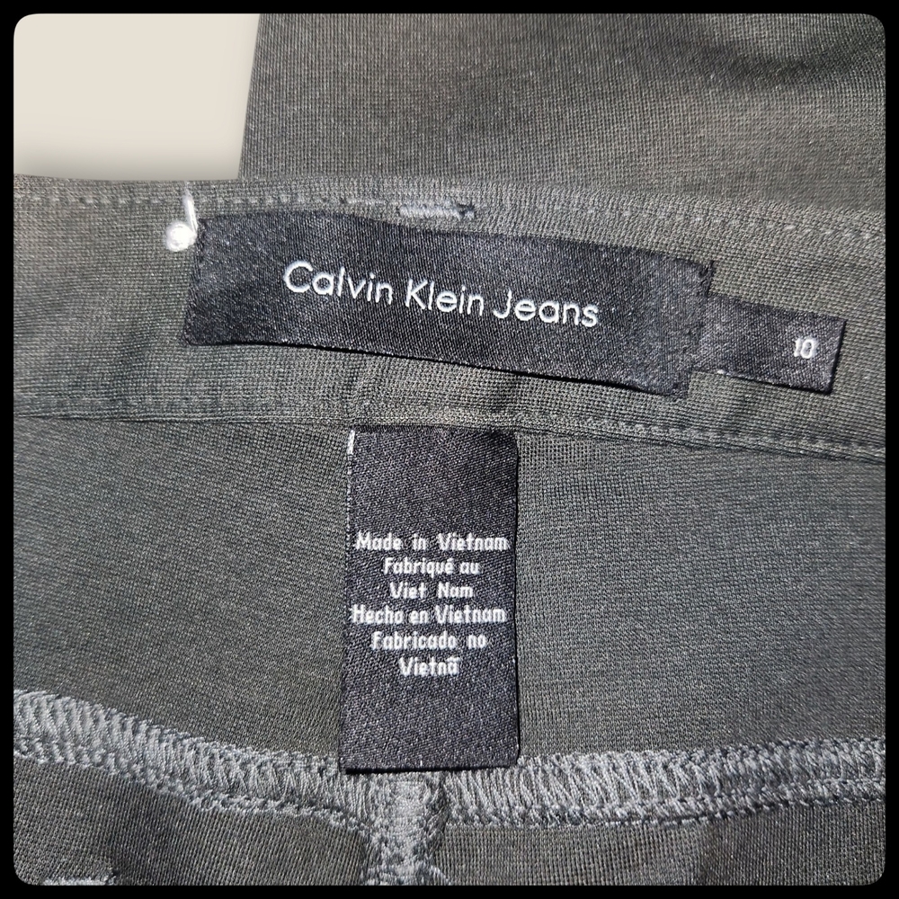 Calvin Klein Jeans Green Skinny Jeans, 10 - Picture 7 of 9